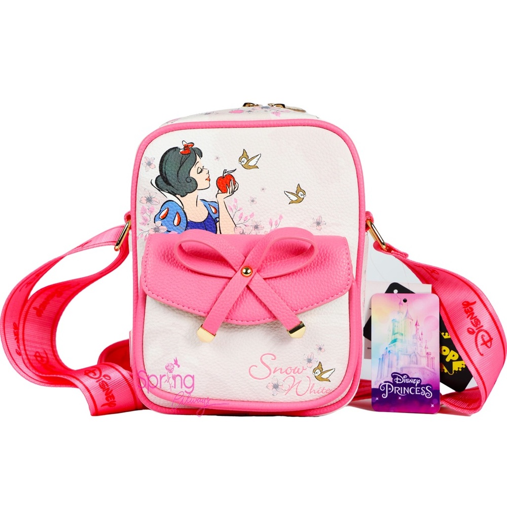 Disney pink Snow White crossbody purse